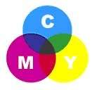 CMYK inks combine to create black