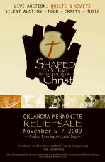 Oklahoma Mennonite Relief Sale - Poster