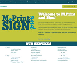 M Print and Sign Website